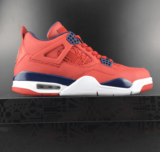 Air Jordan 4 Retro "FIBA" Gym Red/White CL1184 - 617 - Dune Goons