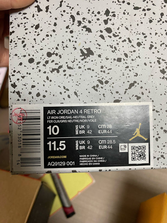 Air Jordan 4 Retro “Frozen Moments” AQ9129 - 001 – Icy Cool. Retro Bold. - Dune Goons