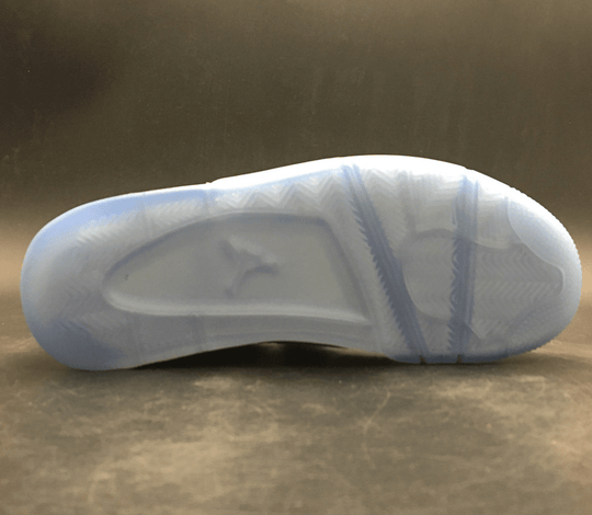 Air Jordan 4 Retro "Georgetown Hoyas" - Grey Suede / Navy / Ice Blue - Dune Goons