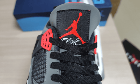 Air Jordan 4 Retro Infrared DH6927 - 061 – Grey Black Red - Dune Goons