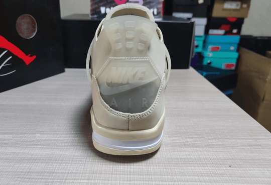 Air Jordan 4 Retro Off - White "Sail" CV9388 - 100 - Dune Goons