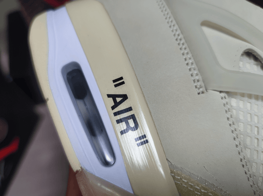 Air Jordan 4 Retro Off - White "Sail" CV9388 - 100 - Dune Goons