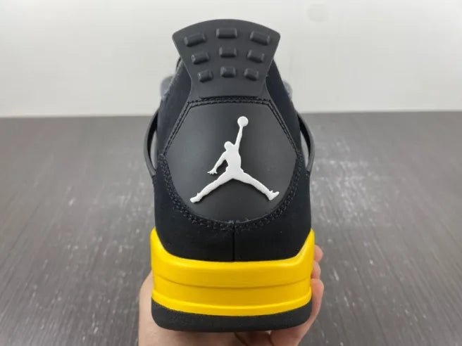 Air Jordan 4 Retro “Thunder” 308497 - 017 – Black & Tour Yellow OG Comeback - Dune Goons