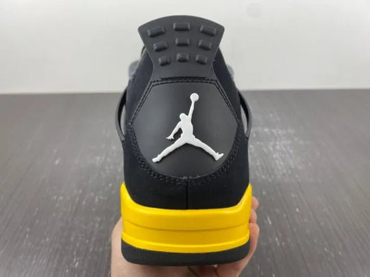 Air Jordan 4 Retro “Thunder” 308497 - 017 – Black & Tour Yellow OG Comeback - Dune Goons