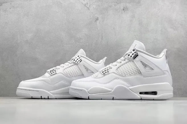 Air Jordan 4 Retro “White Cat” 308497 - 100 – Clean. Crisp. Unstoppable. - Dune Goons