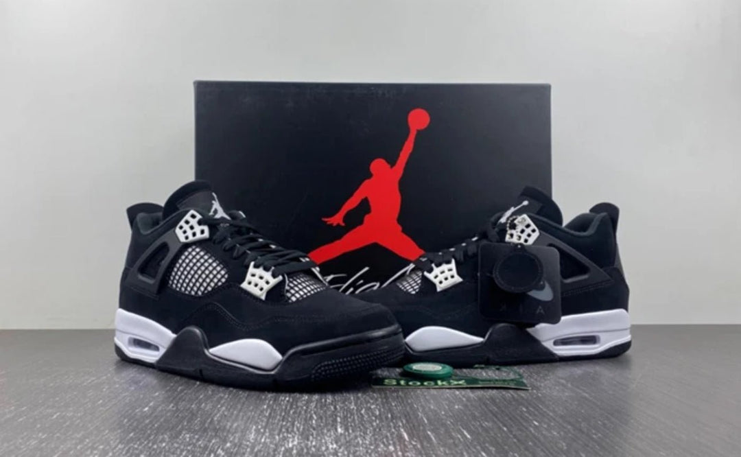 Air Jordan 4 Retro “White Thunder” FQ8213 - 001 – Unleash the Thunder - Dune Goons