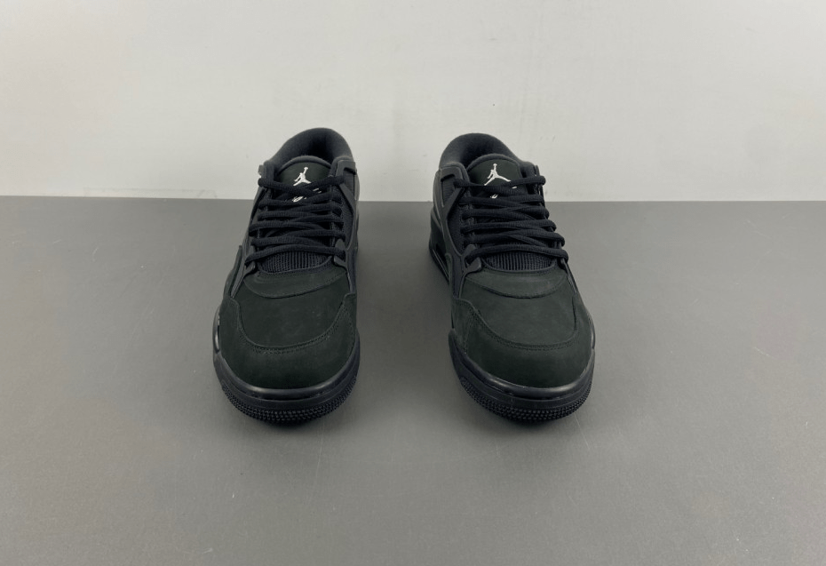 Air Jordan 4 RM "Black Cat" FQ7939 - 004 – Men's All - Black Stealth Drop - Dune Goons