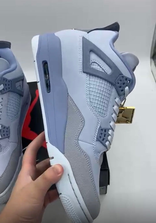 Air Jordan 4 UNC Tar Heels PE – Factory Sourced (Nike Supplier) - Dune Goons