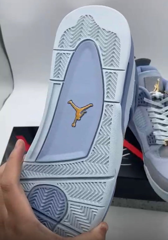 Air Jordan 4 UNC Tar Heels PE – Factory Sourced (Nike Supplier) - Dune Goons