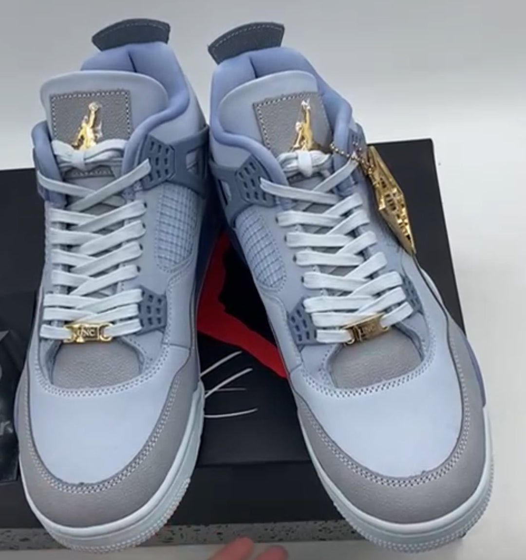 Air Jordan 4 UNC Tar Heels PE – Factory Sourced (Nike Supplier) - Dune Goons