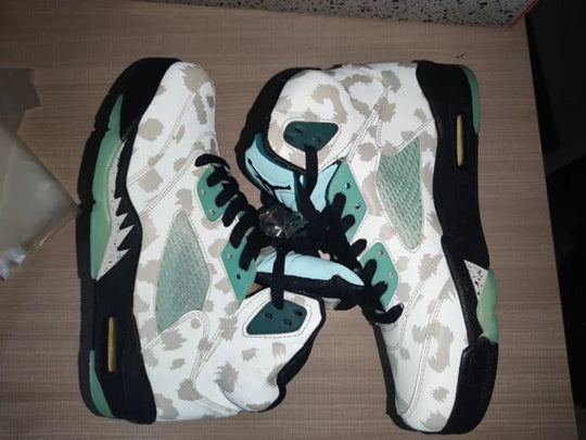 Air Jordan 5 Retro 'Island Green' – Custom Sizes 4 - 13 Men's (Ladies - 1.5) - Dune Goons