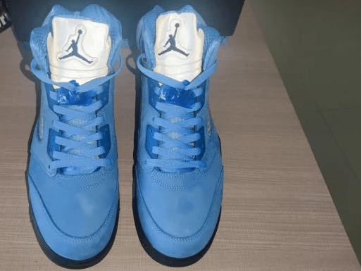 Air Jordan 5 Retro 'UNC' – Custom Sizes 4 - 13 Men's (Ladies - 1.5) - Dune Goons
