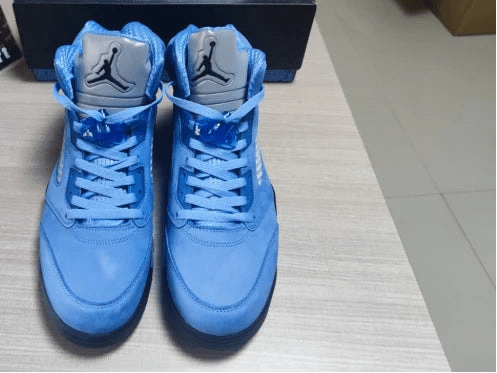 Air Jordan 5 Retro 'UNC' – Custom Sizes 4 - 13 Men's (Ladies - 1.5) - Dune Goons