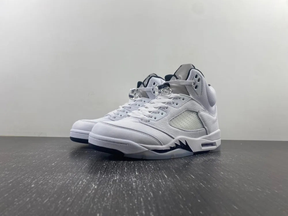 Air Jordan 5 Retro 'White Black' – Custom Sizes 4 - 13 Men's (Ladies - 1.5) - Dune Goons
