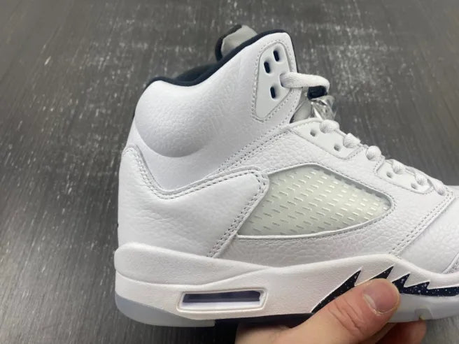 Air Jordan 5 Retro 'White Black' – Custom Sizes 4 - 13 Men's (Ladies - 1.5) - Dune Goons