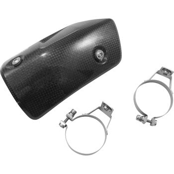 Akrapovic Carbon Fiber Heat Shield – Honda Grom 2022–2025 - Dune Goons