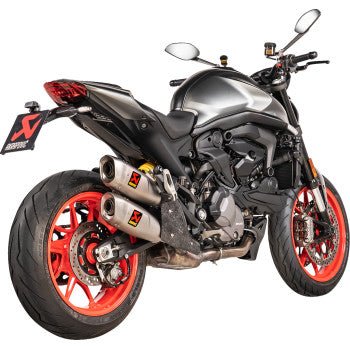 Akrapovic Carbon Heat Shield – Ducati Monster 2021–2025 - Dune Goons