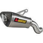 Akrapovic Slip - On Muffler – 2025 Kawasaki Z900 ABS – Titanium - Dune Goons