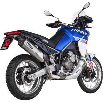 Akrapovic Slip - On Muffler – Tuareg 660 2022–2024 Titanium - Dune Goons