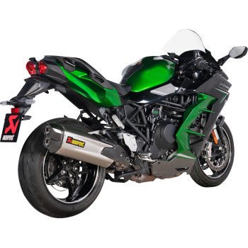 Akrapovic Titanium Muffler – Ninja H2 SX / SE 2021–2025 - Dune Goons