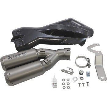 Akrapovic Titanium Slip - On Mufflers – Ducati Multistrada 950 | S - D9SO14 - HIFFT - Dune Goons