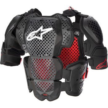 Alpinestars A - 10 v2 Full Roost Guard – Black/Red - Dune Goons