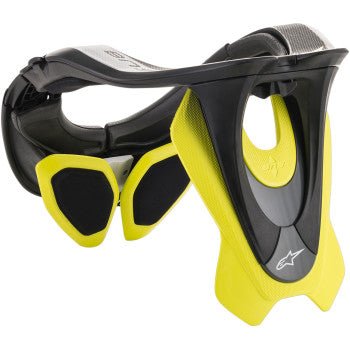 Alpinestars BNS Tech 2 Neck Support L/XL – Black/Yellow - Dune Goons