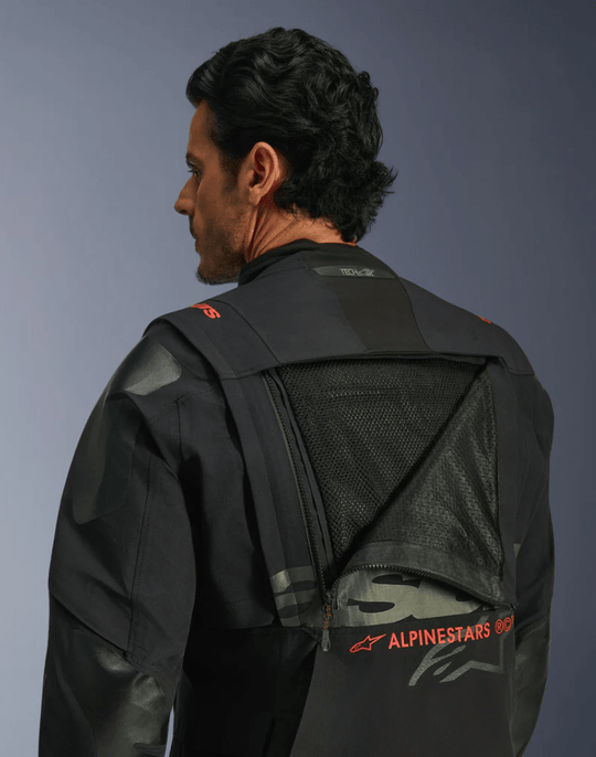 Alpinestars Halo Pro Drystar® XF Laminated Jacket – Black/Dark Shadow (S–4XL) - Dune Goons