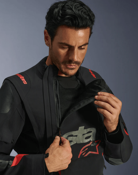 Alpinestars Halo Pro Drystar® XF Laminated Jacket – Black/Dark Shadow (S–4XL) - Dune Goons