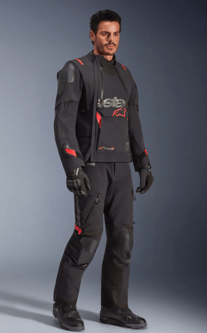 Alpinestars Halo Pro Drystar® XF Laminated Jacket – Black/Dark Shadow (S–4XL) - Dune Goons