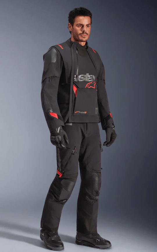 Alpinestars Halo Pro Drystar® XF Laminated Jacket – Black/Dark Shadow (S–4XL) - Dune Goons
