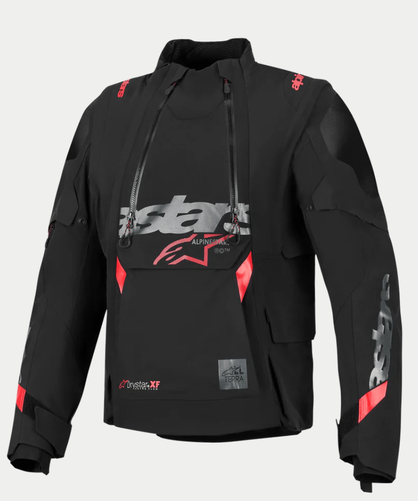 Alpinestars Halo Pro Drystar® XF Laminated Jacket – Black/Dark Shadow (S–4XL) - Dune Goons
