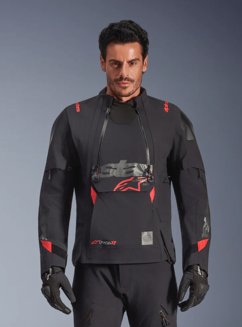 Alpinestars Halo Pro Drystar® XF Laminated Jacket – Black/Dark Shadow (S–4XL) - Dune Goons