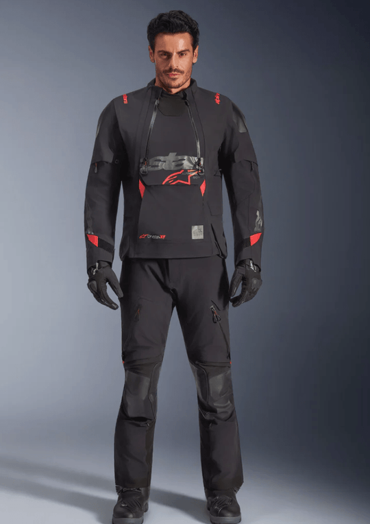 Alpinestars Halo Pro Drystar® XF Laminated Jacket – Black/Dark Shadow (S–4XL) - Dune Goons