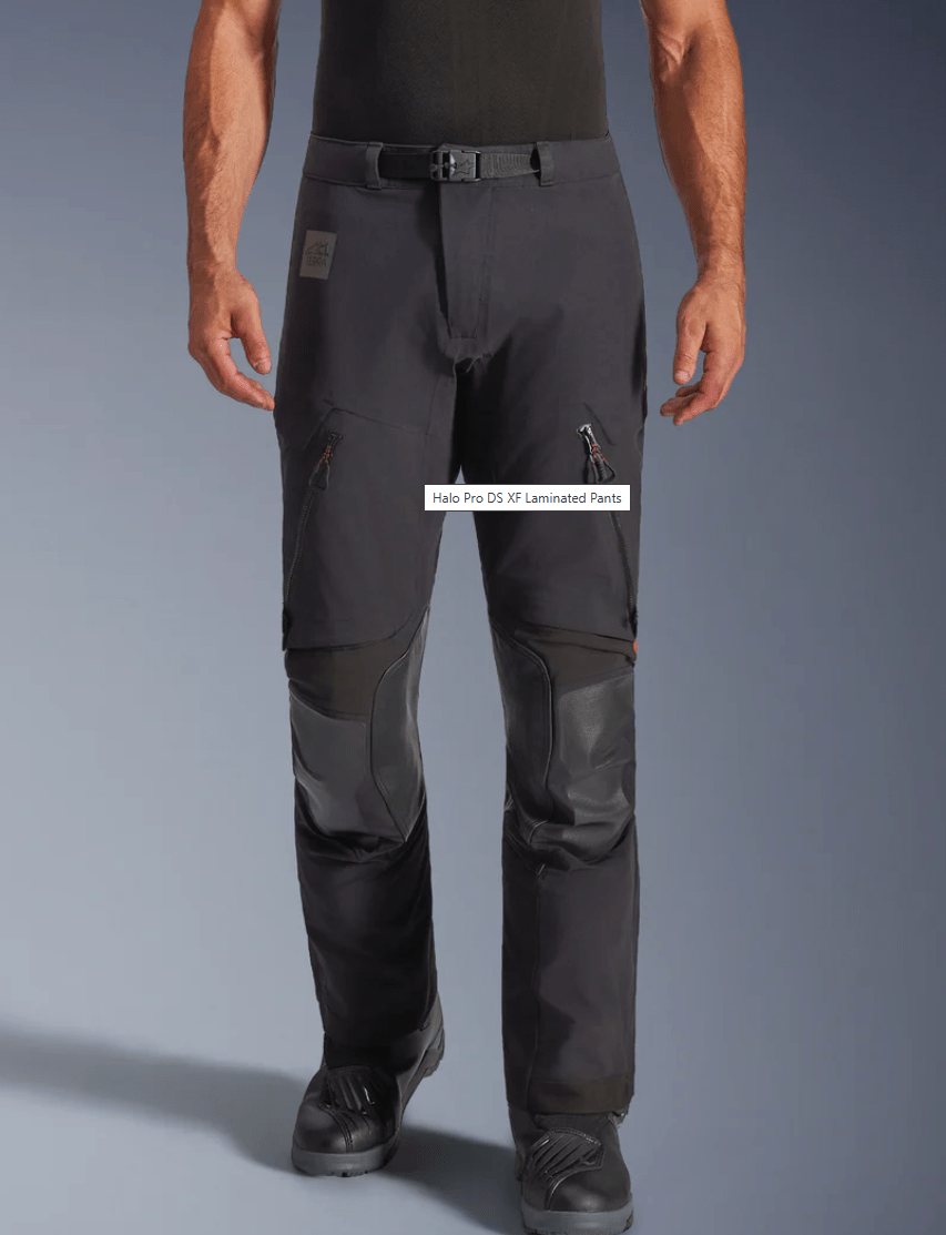 Alpinestars Halo Pro Drystar® XF Rain Pants – Black/Dark Shadow (S–4XL) - Dune Goons