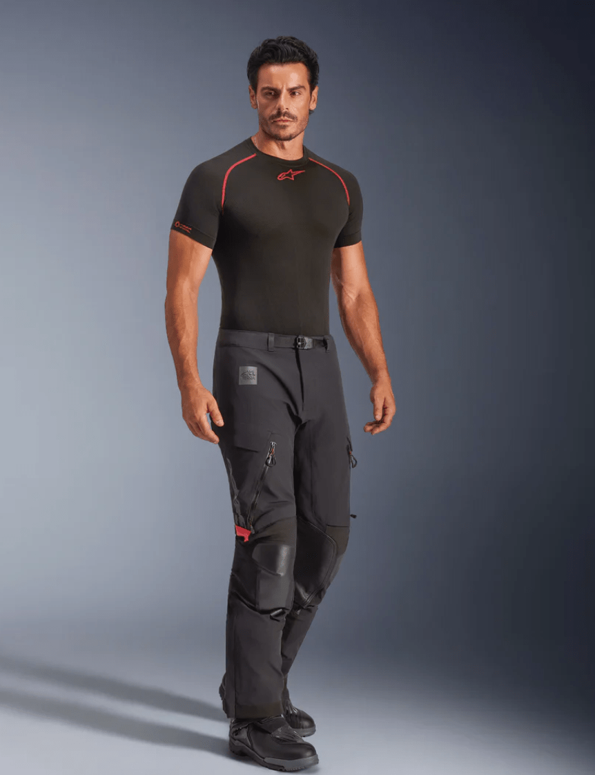 Alpinestars Halo Pro Drystar® XF Rain Pants – Black/Dark Shadow (S–4XL) - Dune Goons