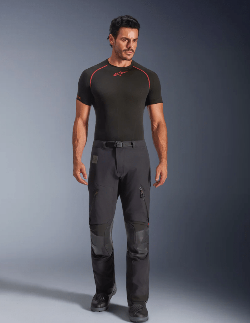 Alpinestars Halo Pro Drystar® XF Rain Pants – Black/Dark Shadow (S–4XL) - Dune Goons