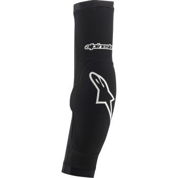 Alpinestars Paragon Plus Elbow Guards – Black/White (S–XL) | CE Level 1 MTB Protection - Dune Goons