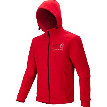 Alpinestars Racer MX Fleece Hoodie – Red or Black (S–XXL) - Dune Goons