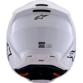 Alpinestars SM3 Helmet – Gloss White Large | DOT ECE Off - Road - Dune Goons