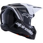 Alpinestars SM3 Radium Helmet – Black/White/Gray (S–2XL) - Dune Goons
