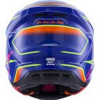 Alpinestars SM7 Cast Helmet – Blue/Pink/Yellow Fluo XS–XXL - Dune Goons