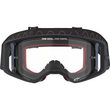 Alpinestars Supertech Corp Goggles Black Gray Clear Lens - Dune Goons