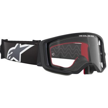 Alpinestars Supertech Corp Goggles Black Gray Clear Lens - Dune Goons