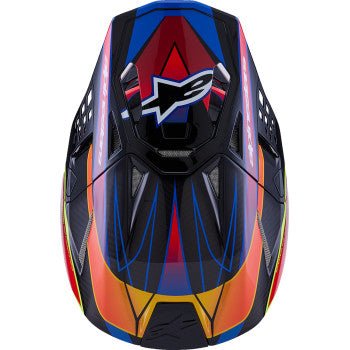 Alpinestars Supertech M10 Era MIPS Helmet – Blue/Red/Yellow Fluo XS–XXL - Dune Goons
