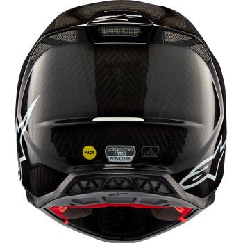 ALPINESTARS Supertech M10 Solid MIPS® Helmet Gloss Black Carbon - Dune Goons