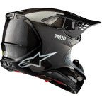ALPINESTARS Supertech M10 Solid MIPS® Helmet Gloss Black Carbon - Dune Goons