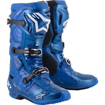 Alpinestars Tech 10 Boots – Blue | Premium Motocross Protection - Dune Goons