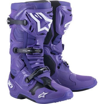 Alpinestars Tech 10 Boots – Purple | Premium Off - Road Protection - Dune Goons