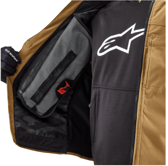 Alpinestars Tech - Air® 3 v2 Canvas Airbag Vest – Tan (XS–2XL) - Dune Goons